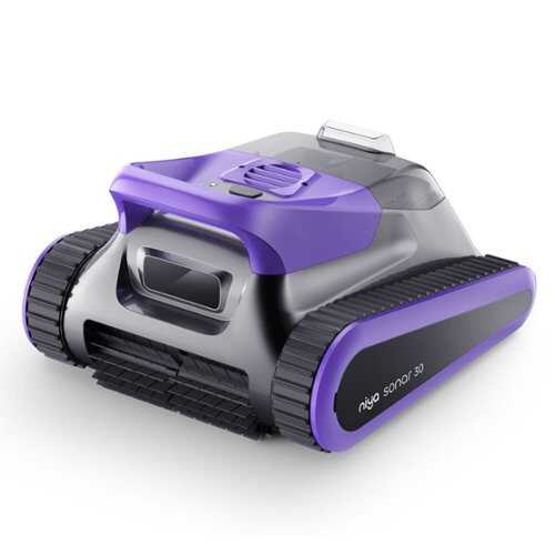 Rent to own Niya - Sonar 30 Cordless Robotic Pool Vacuum Cleaner from the Creators of Dolphin, Scrubs Walls & Waterline