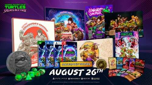 Rent to own Teenage Mutant Ninja Turtles: Splintered Fate Pipin’ Hot Collector's Edition - Nintendo Switch