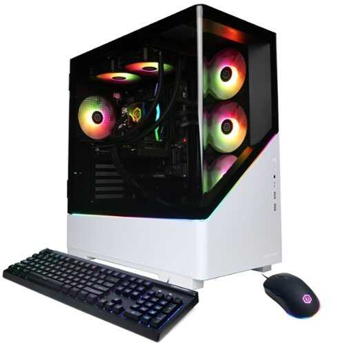 Rent to own CyberPowerPC - Gamer Supreme Gaming Desktop - Intel Core Ultra 7 265F - 16GB Memory - NVIDIA GeForce RTX 5060 8GB - 2TB PCIe 4.0 SSD - White