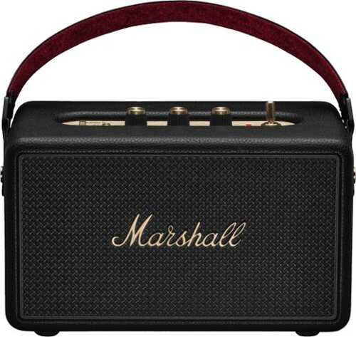 Rent to own Marshall - Kilburn III Portable Bluetooth Speaker - Black and Brass