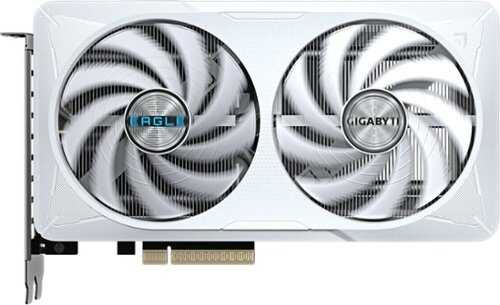 Rent to own GIGABYTE - GeForce RTX 5060 EAGLE OC ICE 8G Graphics Card, 8GB 128-bit GDDR7, PCIe 5.0, WINDFORCE cooling system - White