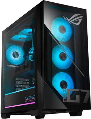Rent to own ASUS - ROG G700 Gaming Desktop - Intel Core Ultra 7 - 16GB Memory - NVIDIA GeForce RTX 5060 8GB - 1TB SSD - Black
