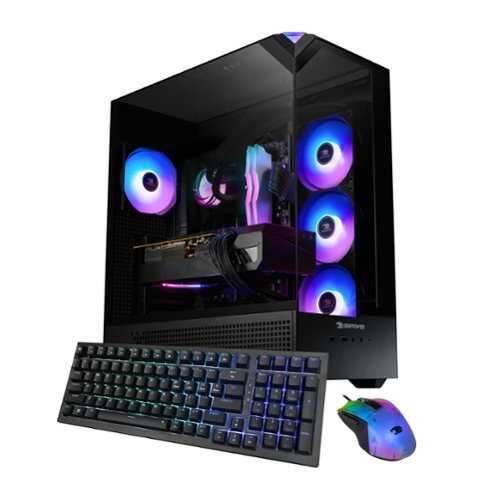 Rent to own iBUYPOWER - Element 9 Gaming Desktop PC - Intel Core Ultra 9 285K, NVIDIA GeForce RTX 5070Ti 16GB,32GB DDR5 RGB,2TB SSD - Black