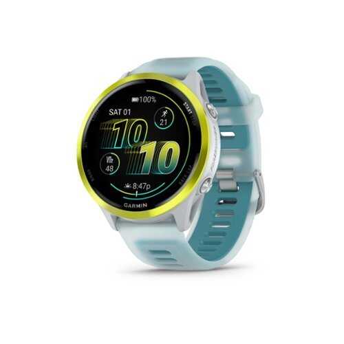 Rent to own Garmin - Forerunner 570 GPS Smartwatch 47 mm Aluminum - Amp Yellow Aluminum