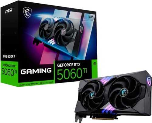 Rent to own MSI - NVIDIA GeForce RTX 5060 Ti 16G GAMING OC 8GB GDDR7 PCI Express Gen 5 Graphics Card - Black