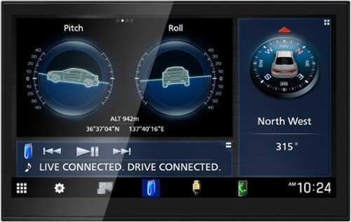 Rent to own Kenwood - 8” HD Touchscreen Direct Replacement Receiver with OEM fitment. Maestro APX & RR/RR2 required (sold separately) - Black