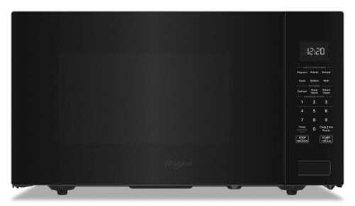 Rent to own Whirlpool - 1.6 Cu. Ft. Countertop Microwave with Sensor Cooking - Black