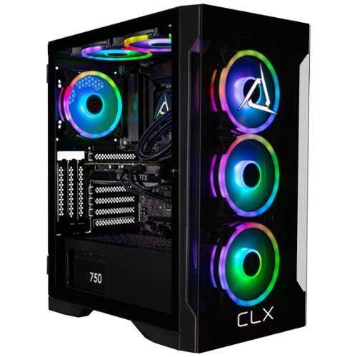 Rent to own CLX SET Gaming Desktop - Intel Core i9 14900KF - 32GB DDR5 5600 Memory - GeForce RTX 5060 Ti 16GB - 2TB NVVMe M.2 SSD - Black