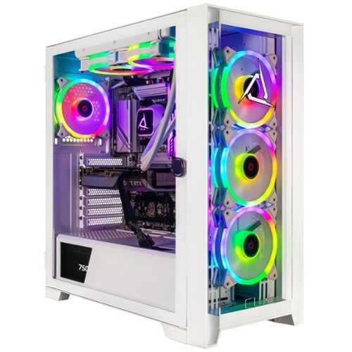 Rent to own CLX SET Gaming Desktop - Intel Core Ultra 7 265KF - 64GB DDR5 5600 Memory - GeForce RTX 5060 Ti 16GB - 2TB NVMe M.2 SSD - White