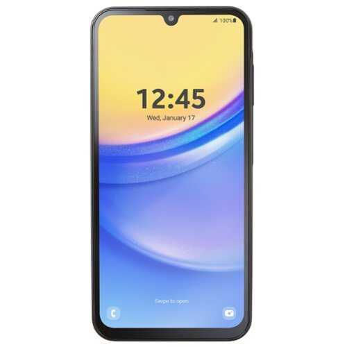 Rent to own Tracfone - SAMSUNG Galaxy A15 5G, 64GB, Prepaid - Black