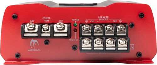 Rent to own Crunch - V-DRIVE PRO 1325W 4-Channel Car Audio Amplifier - Black
