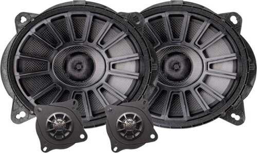 Rent to own MB Quart - Tuned 8 x 10 inch 2-Way Car Speaker with Fiber Cones (Pair) - Black