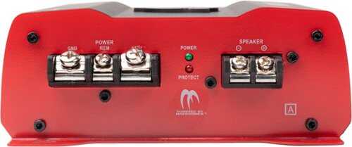 Rent to own Crunch - V-DRIVE 2125W Monoblock Car Audio Amplifier - Black