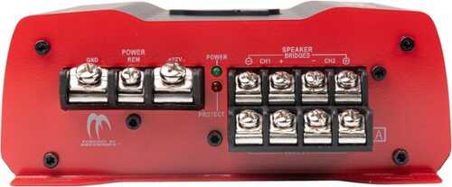Rent to own Crunch - V-DRIVE 2525W 4-Channel Car Audio Amplifier - Black