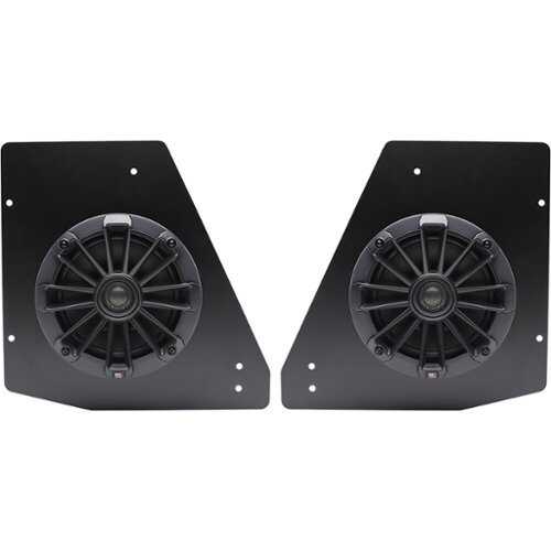 Rent to own MB Quart - 6.5-Inch Coaxial UTV Speakers with Titanium Dome Tweeters (Pair) - Black