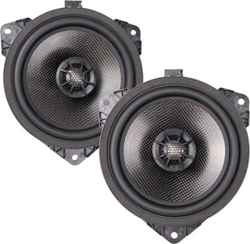 Rent to own MB Quart - Tuned 7 inch 2-Way Car Speaker with Fiber Cones (Pair) - Black