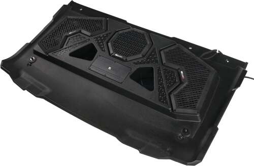Rent to own MB Quart - Tuned 6 Speaker Audio Roof with 3.5 Inch LCD Source Unit for Polaris Ranger - Black