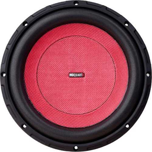Rent to own MB Quart - Discus 10" 600W Dual-Voice Subwoofer - Red