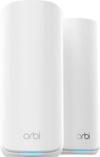 Rent to own NETGEAR - Orbi 870 Series BE21000 Tri-Band Mesh Wi-Fi 7 System - White
