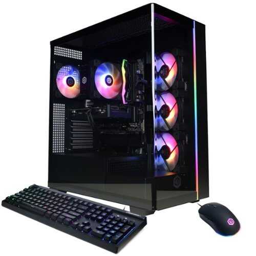 Rent to own CyberPowerPC - Gamer Master Gaming Desktop - AMD Ryzen 7 8700F - 16GB Memory - AMD Radeon RX 9060 XT 8GB - 2TB PCIe 4.0 SSD - Black