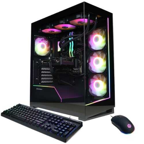 Rent to own CyberPowerPC - Gamer Supreme Gaming Desktop - AMD Ryzen 9 9900X - 32GB Memory - AMD Radeon RX 9060 XT 16GB - 2TB PCIe 4.0 SSD - Black
