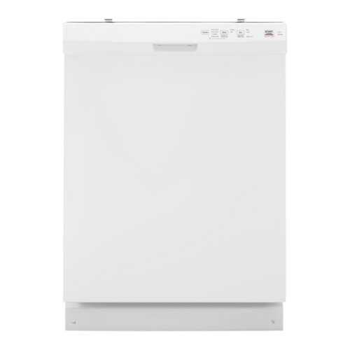 Rent to own Insignia™ - 24” Front Control Built-In Dishwasher with DishSense™, ENERY STAR Certification, and Operating Sound Level 52 dBA - White