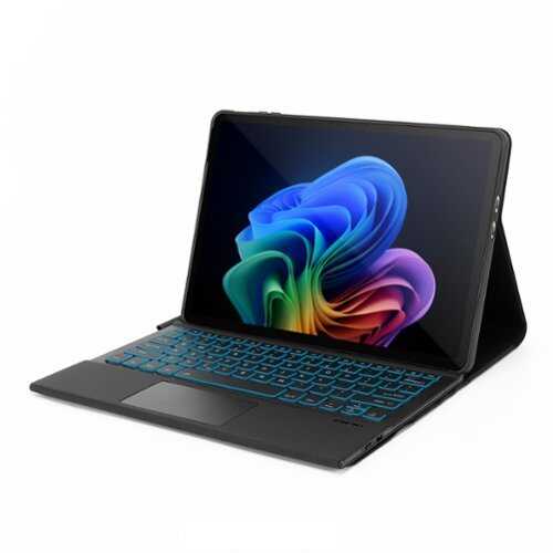 Rent to own SaharaCase - Navigate Series Keyboard Case with Track Pad for Microsoft Surface Pro 12-inch - Scorpion Black