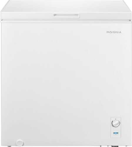 Rent to own Insignia™ - 7 Cu. Ft. Garage-Ready Chest Freezer - White