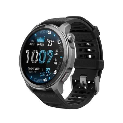 Rent to own Amazfit - Balance 2 XT Smartwatch 47mm Silicone - Gray / Black - (2025)
