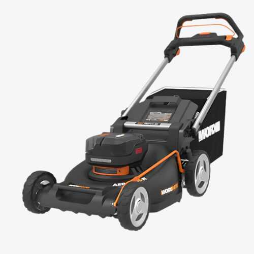 Rent to own Worx Nitro WG760 40V 21" Cordless Self-Propelled Lawn Mower with Brushless Motor (Batteries & Charger Included) - Black