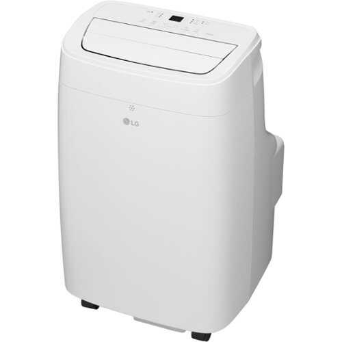 Rent to own LG - 300 Sq. Ft. Smart Portable Air Conditioner 7,300 BTU - White