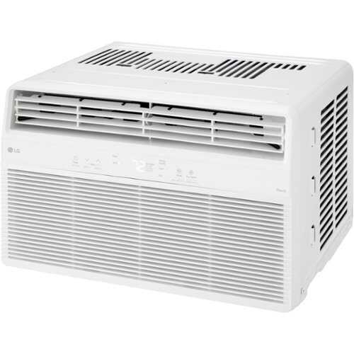 Rent to own LG - 450 Sq. Ft. 10,000 BTU Smart Window Air Conditioner - White