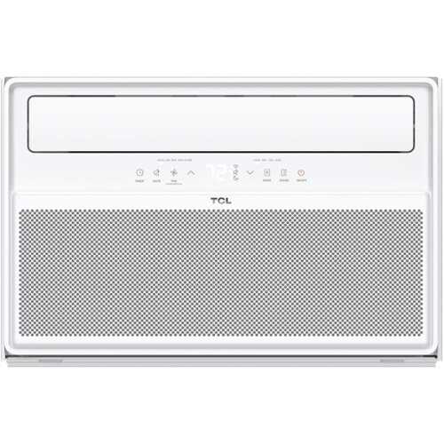 Rent to own TCL - Q-Series 12,000 BTU 550 Sq. Ft. Smart Inverter Window Air Conditioner with Heater, Remote Control & Wi-Fi Compatibility - White