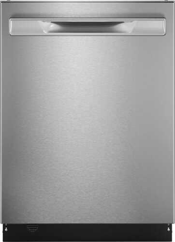 Rent to own Frigidaire - Gallery 24" Tub Built-In Dishwasher with CleanBoost Technology - Stainless Steel