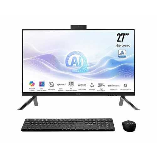 Rent to own MSI - Modern AM273Q AI 27" All-In-One - Intel Core Ultra 5 - 16 GB Memory - 1 TB SSD - Black