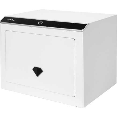 Rent to own Barska - Diamond 0.92 Cu. ft Touchscreen Biometric Keypad Security Safe - White