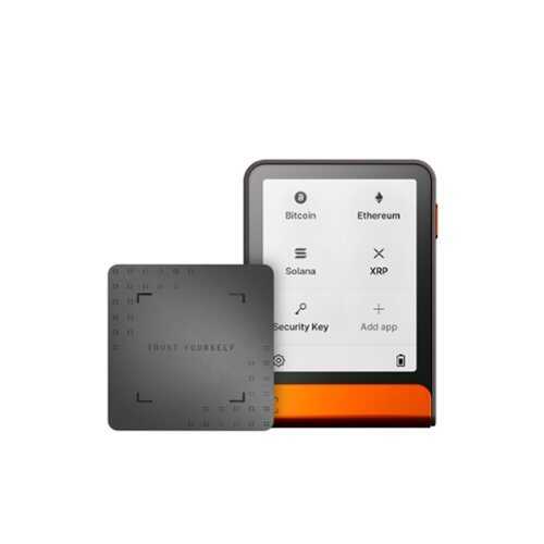 Rent to own Ledger - Flex Crypto Hardware Wallet with Recovery Key - Orange