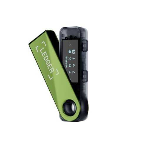 Rent to own Ledger - Nano S Plus Crypto Hardware Wallet - Oxidate Green