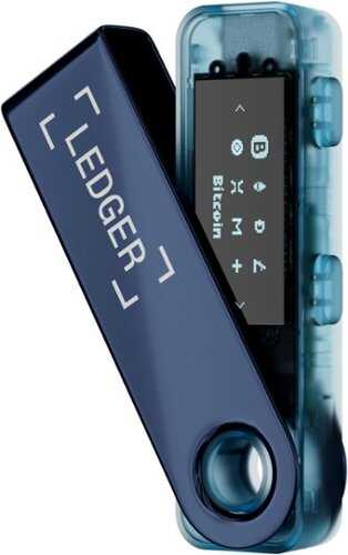 Rent to own Ledger - Nano S Plus Crypto Hardware Wallet - Neptune Blue