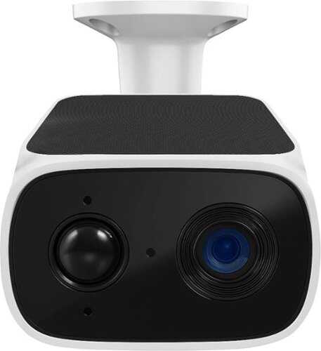 Rent to own Swann - EVO Solar 2K Indoor Wi-Fi Security Camera Motion Detect, Night Vision, 2-Way Talk, Local Storage, 16GB Card - White