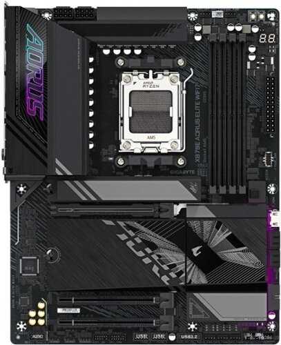 Rent to own GIGABYTE - X870E AORUS ELITE WIFI7 (Socket AM5)AMD X870E ATX DDR5 Wi-Fi 7 Motherboard - Black