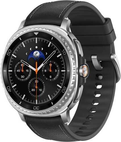Rent to own Samsung - Galaxy Watch8 Classic Stainless Steel Smartwatch 46mm LTE - Free 2 years data and texting included - Black - (2025)