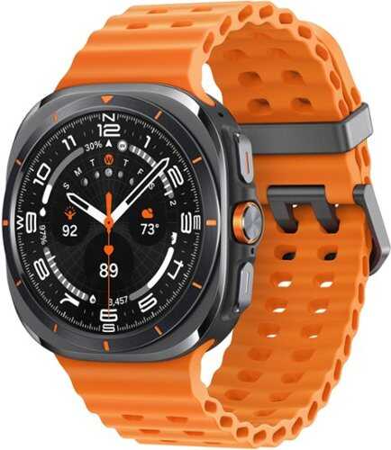 Rent to own Samsung - Galaxy Watch Ultra Titanium Smartwatch 47mm LTE - Free 2 years data and texting included - Titanium Gray - (2025)