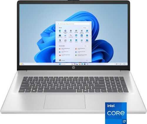 Rent to own HP - 17.3" Full HD Laptop - Intel Core i7 - 16GB Memory - 1TB SSD - Natural Silver