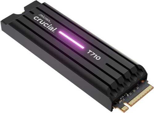 Rent to own Crucial - T710 1TB Internal SSD PCIe Gen 5 x4 NVMe M.2 with Heatsink