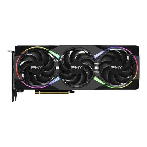 Rent to own PNY - GeForce RTX 5060 Ti Overclocked 8GB GDDR7 PCI Express 5.0 Graphics Card with Triple Fan - Black