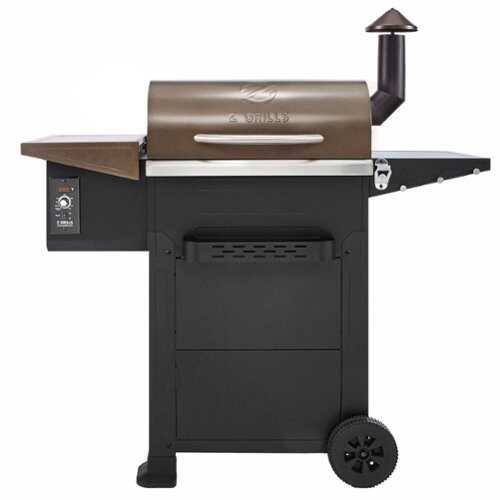 Rent to own Z GRILLS - 572 sq. in. Pellet Grill and Smoker in Bronze