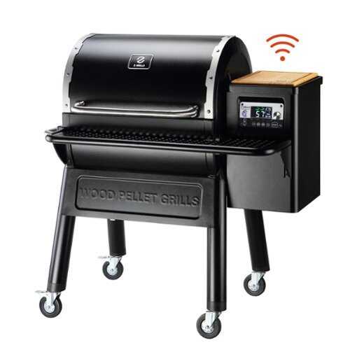 Rent to own Z GRILLS - 709 sq. in. Wifi Smart Pellet Grill and Smoker in Black