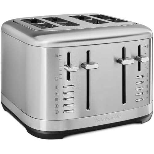 Rent to own KitchenAid - 4 Slice Toaster, Brushed Stainless Steel
