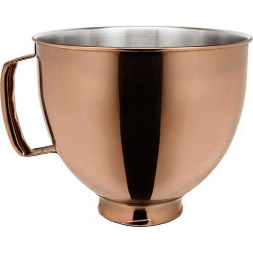 Rent to own KitchenAid - 5-Quart Tilt-Head Metallic Finish Stainless Steel Bowl - Radiant Copper